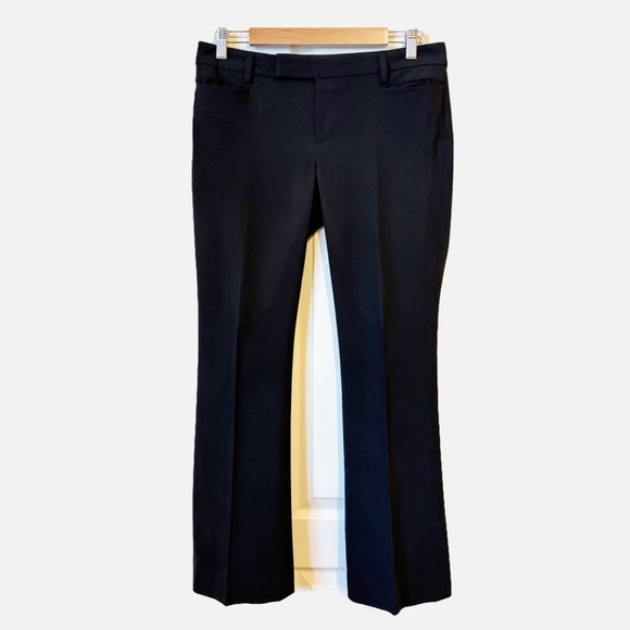 Gap Modern Boot Low Rise Trousers Pants with Stretch Size 4 Regular Black - Picture 11 of 11